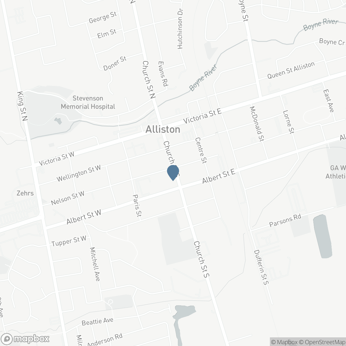 56 CHURCH STREET S, Alliston, Ontario L9R 1H2
